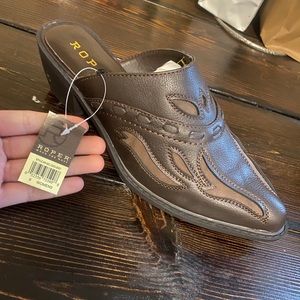 Brown Roper Mules
